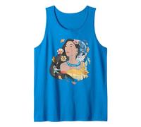 Disney Pocahontas Dreamcatcher Watercolor Tank Top, Men, Sapphire Blue, Small