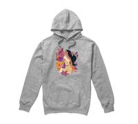 Disney Pocahontas Flowers Mens Hoodie Light Grey Light Grey