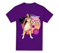 Disney Pocahontas Follow Your Path T-Shirt Purple Purple XXL