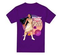 Disney Pocahontas Follow Your Path T-Shirt Purple | Size: Medium Disney Purple M