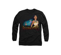 Disney Pocahontas John Smith Canoe Long Sleeve T-Shirt, Black | Size: Medium Disney Black M