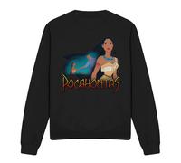 Disney Pocahontas John Smith Canoe Sweatshirt Black | Size: XL Disney Black XL