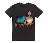 Disney Pocahontas John Smith Canoe T-Shirt Black | Size: Large Disney Black L