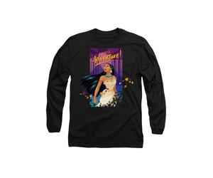 Disney Pocahontas Land Of Adventure Long Sleeve T-Shirt, Black Black
