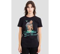 Disney Pocahontas Listen With Your Heart T-Shirt, Black Black XXL