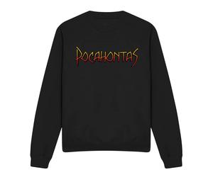 Disney Pocahontas Logo Sweatshirt Black Black