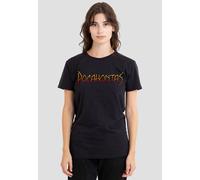 Disney Women's Pocahontas Logo T-Shirt, Black | Size: Large Disney Black L
