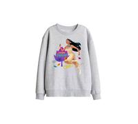 Disney Pocahontas Natural Explorer Kids Sweatshirt, Athletic Heather in Light Grey | Size: 7-8 Years Disney Light Grey 7-8 Years