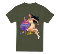 Disney Pocahontas Natural Explorer T-Shirt Dark Green | Size: 2XL Disney Dark Green 2XL