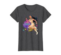 Disney Pocahontas Natural Explorer T-Shirt, Women, Dark Heather Grey, Large