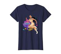 Disney Pocahontas Natural Explorer T-Shirt, Women, Navy Blue, 3X-Large