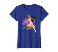 Disney Pocahontas Natural Explorer T-Shirt, Women, Royal Blue, Medium