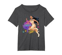 Disney Pocahontas Natural Explorer T-Shirt, Women's Plus, Dark Heather Grey, 3X