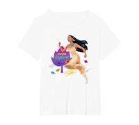 Disney Pocahontas Natural Explorer T-Shirt, Women's Plus, White, 2X