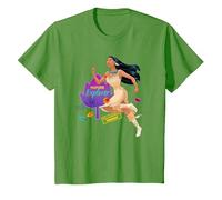 Disney Pocahontas Natural Explorer T-Shirt, Youth, Grass Green, 3T