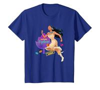 Disney Pocahontas Natural Explorer T-Shirt, Youth, Royal Blue, Medium