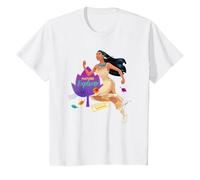 Disney Pocahontas Natural Explorer T-Shirt, Youth, White, 3T