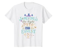 Disney Pocahontas Right Path Quote T-Shirt, Youth, White, Small