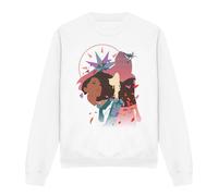 Disney Pocahontas Silhouette Sweatshirt White White