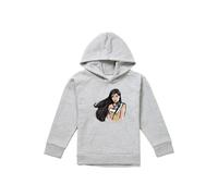 Disney Pocahontas Sketch Youth Kids Pull-Over Hoodie, Athletic Heather in Grey | Size: 12-13 Years Disney Grey 12-13 Years