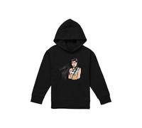 Disney Pocahontas Sketch Youth Kids Pull-Over Hoodie, Black | Size: 12-13 Years Disney Black 12-13 Years