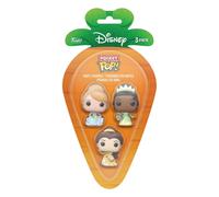 Disney Pocket POP! Vinyl Figure 3-Pack Disney Princess C/B/T 4 cm