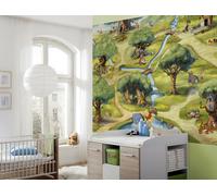 Disney Pooh WALL MURAL bedroom wallpaper large and giant size unisex nursery