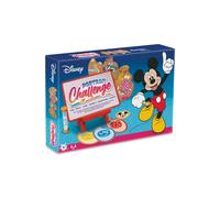 Cartamundi Disney Portrait Challenge Children's Creative Drawing Game (41x Character Cards 2x Dry-Wipe Art Boards 4x Method Cards 4x Artboard Pens with Erasers), Multicolour, One Box