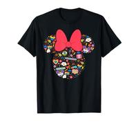 Disney Pride Collection Rainbow Minnie Mouse Icon Doodles T-Shirt