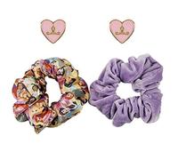 Disney Princess 2 Piece Scrunchie and Earring Set