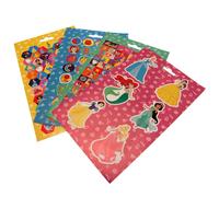 Disney Princess Sticker Set for Kids - 200+ Colorful Stickers for Scrapbooking, Arts & Crafts, Party Favors & Creative Fun