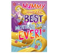 Disney Princess 3D Mummy Rapunzel Mother's Day Card