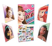 Disney Princess: 3D Posters (Scan the QR code to see how to create your own wall art!)
