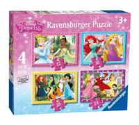 Disney Princess 4 in a Box Board Game - Brand New