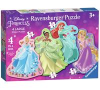 Disney Princess 4 Large Shaped Jigsaw Puzzle