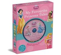 Disney Princess 5-Book and Read-along CD Slipcase Set - Contains - My Favorite Princesses Tales 5 Read Along Books (Beauty and the Beast, Sleeping Beauty, The Little Mermaid, Cinderella, Tangled)