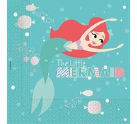 Disney Princess 78310 Napkins, Turquoise, Taglia Unica