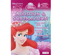 Disney Princess Addition & Subtraction Workbook