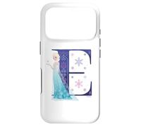Disney Princess Alphabet Monogram Frozen Letter E for Elsa Case for iPhone 17 Pro