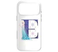 Disney Princess Alphabet Monogram Frozen Letter E for Elsa Case for iPhone 17 Pro Max