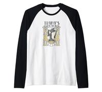 Disney Princess And The Frog Tiana's Place Art Deco Poster Raglan Baseball Tee