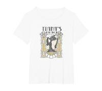 Disney Princess And The Frog Tiana's Place Art Deco Poster T-Shirt, Women's Plus, White, 1X