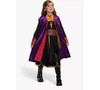 Disney Official Deluxe Anna Dress Frozen Anna Costume Kids Frozen Dress Up for Girls Fancy Dress Costumes for Girls S