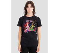 Disney Princess Ariel And Tiana Friends Are Magic T-Shirt, Black Black