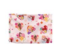 Disney Princess Ariel Belle Rapunzel Cinderella Tiana Toiletry Bag with Zip Official Product Disney