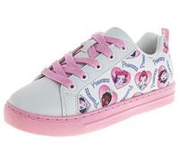 Disney Princess Ariel Belle Snow White Tiana - Girls Low Top Casual Shoes White/Pink (Size Little Kid - Big Kid)