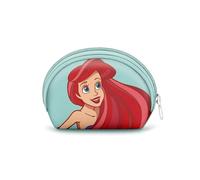 Disney Princess Ariel-Casual Oval Coin Purse, Green, 12 x 9 cm