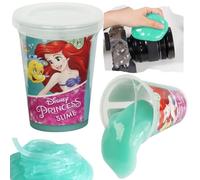 Disney Princess Ariel Crystal Putty Tub 90g, Non-Stick Putty for Kids, Stress Relief Fidget Toy, Stretchy Squeeze Toy, Party Favors for Girls 5+ Years