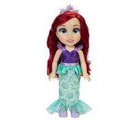 Disney Princess Ariel Doll, 14” / 35cm Tall Doll with Royal Reflection Eyes Includes Removable Dress, Shoes and Tiara, Perfect for Girls Ages 3+