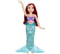 Disney Princess Ariel Doll Playdate by Jakks Pacific 32"/81 cm Tall and Poseable; My Size Articulated Doll in Greene Dress; Comes with Brush to Comb Her Long flowing Hair